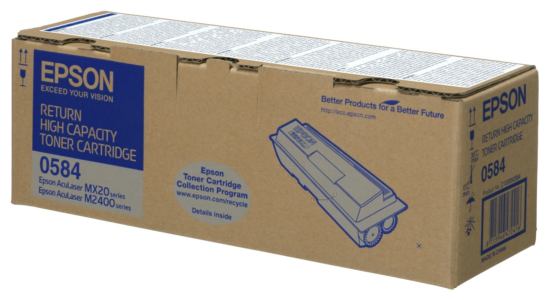 Original Epson 0584 | C13S050584 Toner Schwarz XL