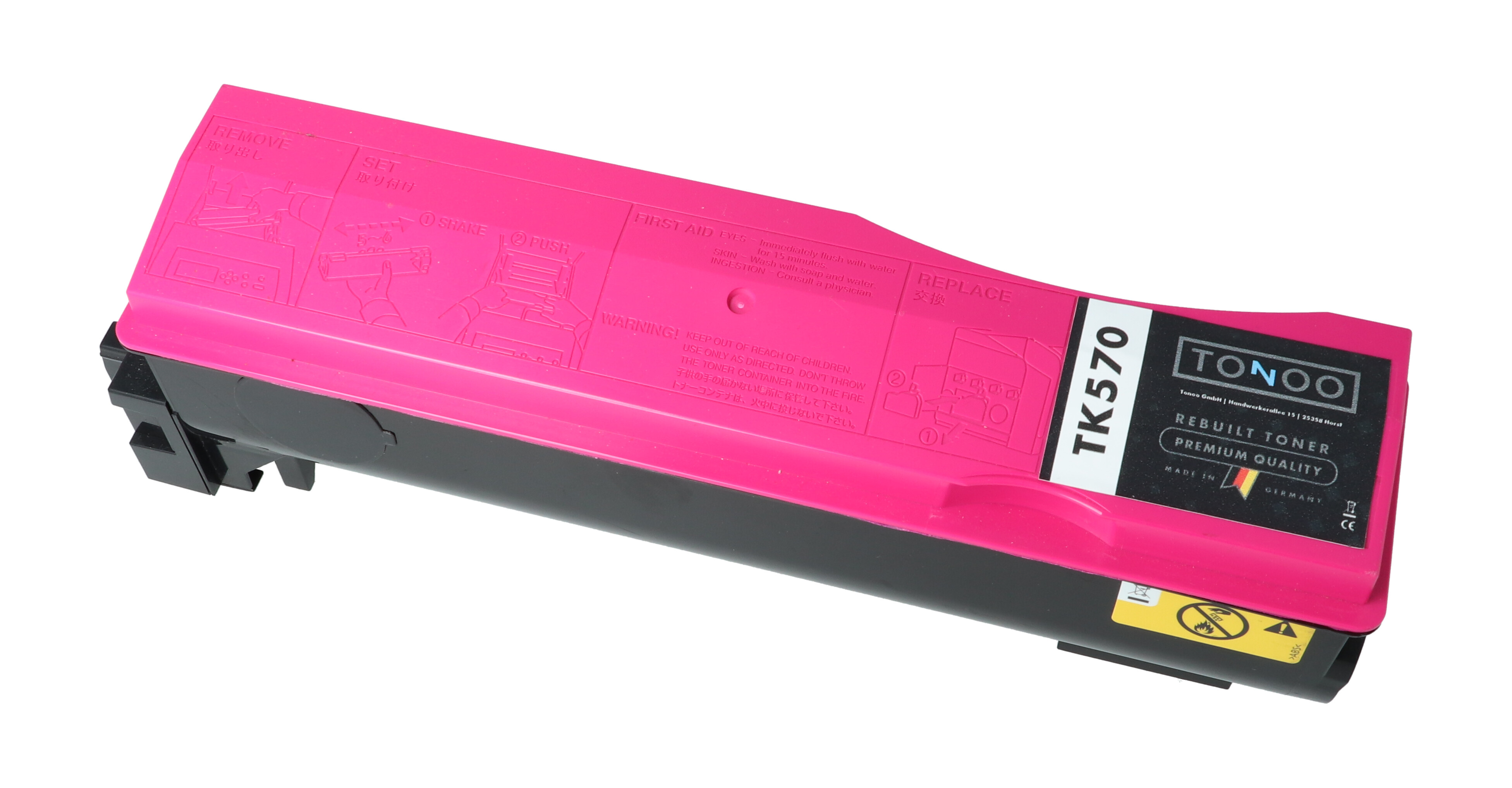 Tonoo® Toner ersetzt Kyocera TK570M Magenta