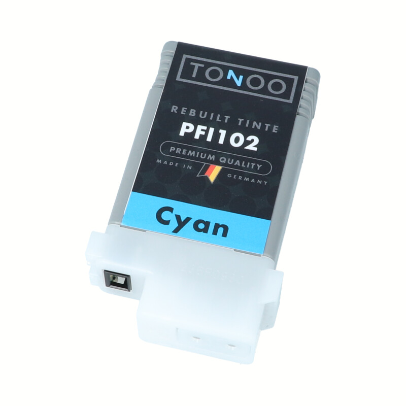 Tonoo® Tinte ersetzt Canon 896B001 | PFI102C Cyan