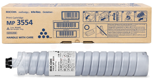 Original Ricoh Type MP3554 | 842125 Toner Schwarz