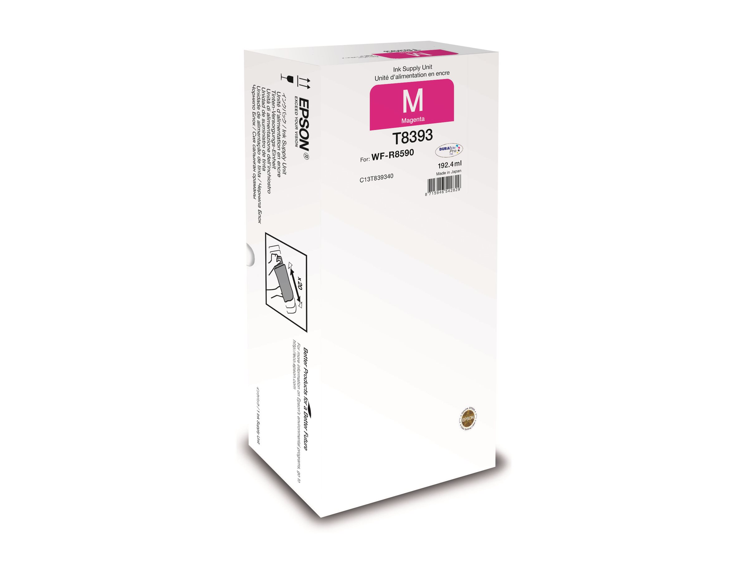Original Epson T8393 | C13T839340 | C13T83934N Tinte Magenta
