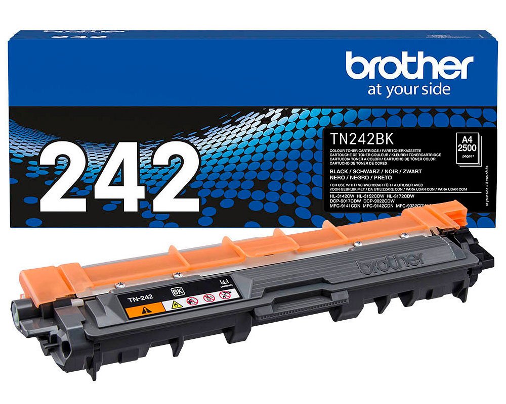 Original Brother TN242BK Toner Schwarz
