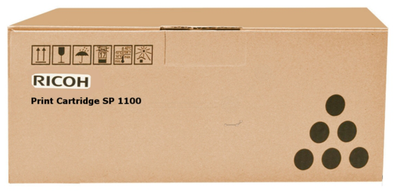 Original Ricoh Type SP1100 | 406572 Toner Schwarz xl