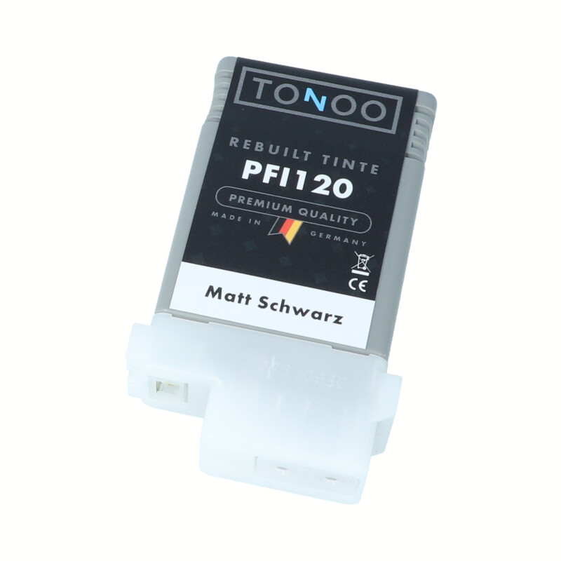 Tonoo® Tinte ersetzt Canon 2884C001 | PFI120MBK Matt Schwarz