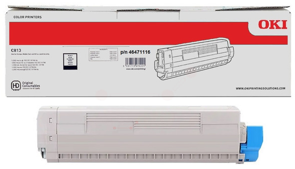 Original OKI 46471116 Toner Schwarz