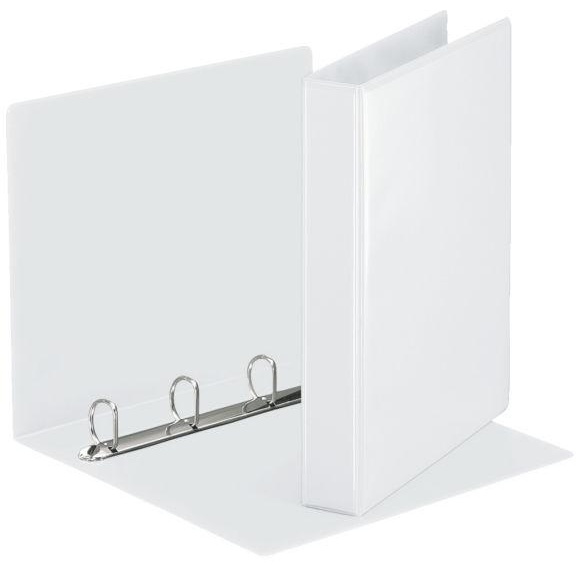 Esselte Präsentationsringbuch | DIN A4 | 4 Ringe | 5,1 cm | Weiß | 10er-Pack