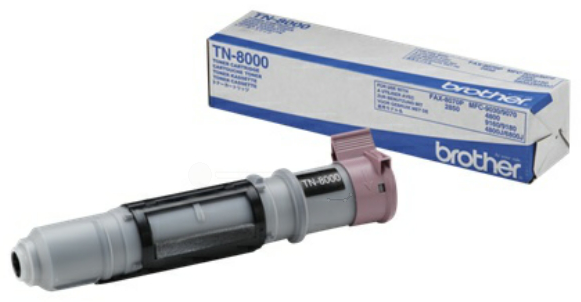 Original Brother TN8000 Toner Schwarz
