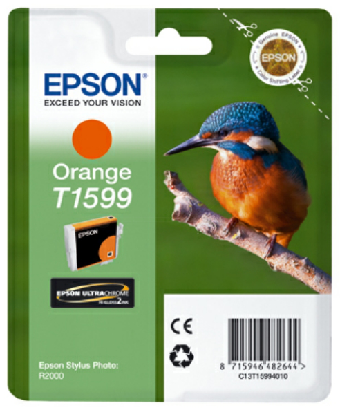 Original EPSON T1599 orange Tintenpatrone