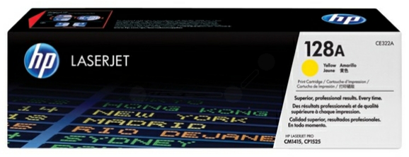 Original HP CE322A | 128A Toner Gelb