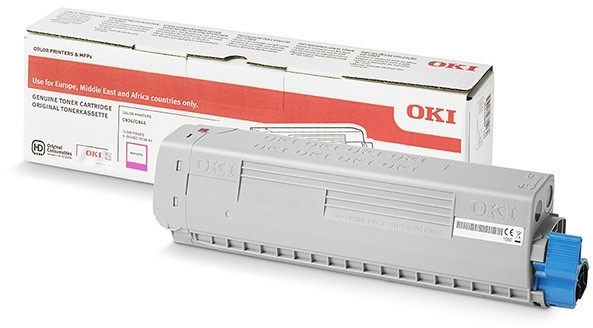 Original OKI 46861306 Toner Magenta XL ( A-Ware )