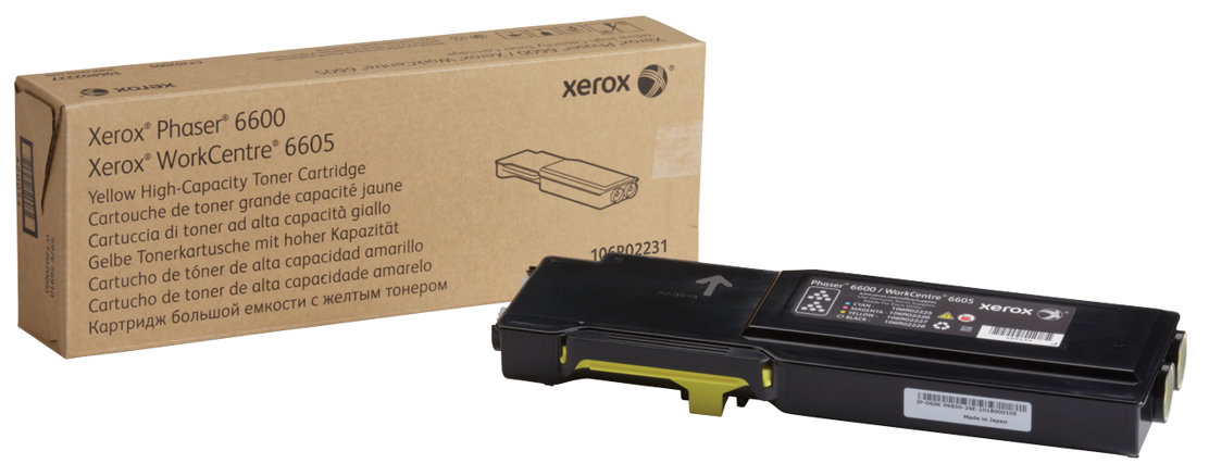 Original Xerox 106R02231 Toner Gelb XL