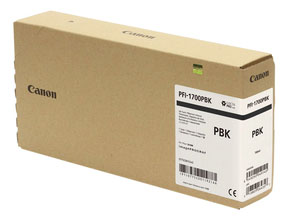 Original Canon PFI1700PBK | 0775C001 Tinte Foto Schwarz