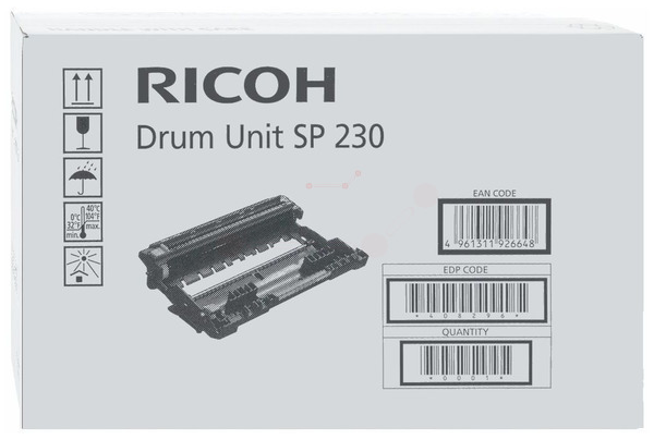 Original Ricoh 408296 Trommel Schwarz