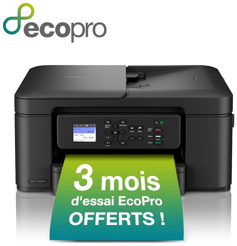 Brother DCP-J1360DW Farb Tinten Multifunktionsdrucker | A4 | Duplex | WLAN