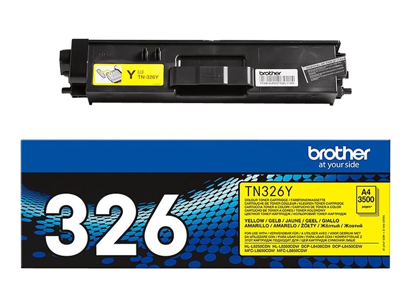 Original Brother TN326Y Toner Gelb XL