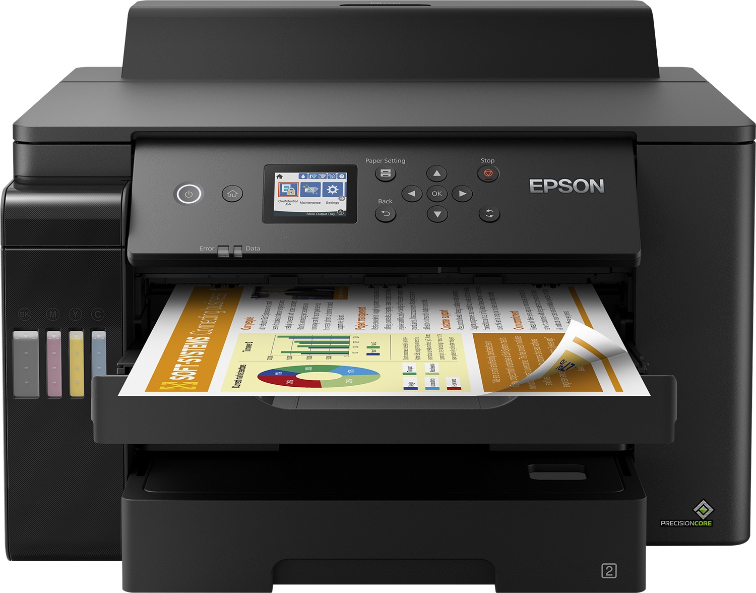 Epson EcoTank ET-16150 Farb Tinten Drucker | A3 | 21 S./Min | Duplex | WLAN