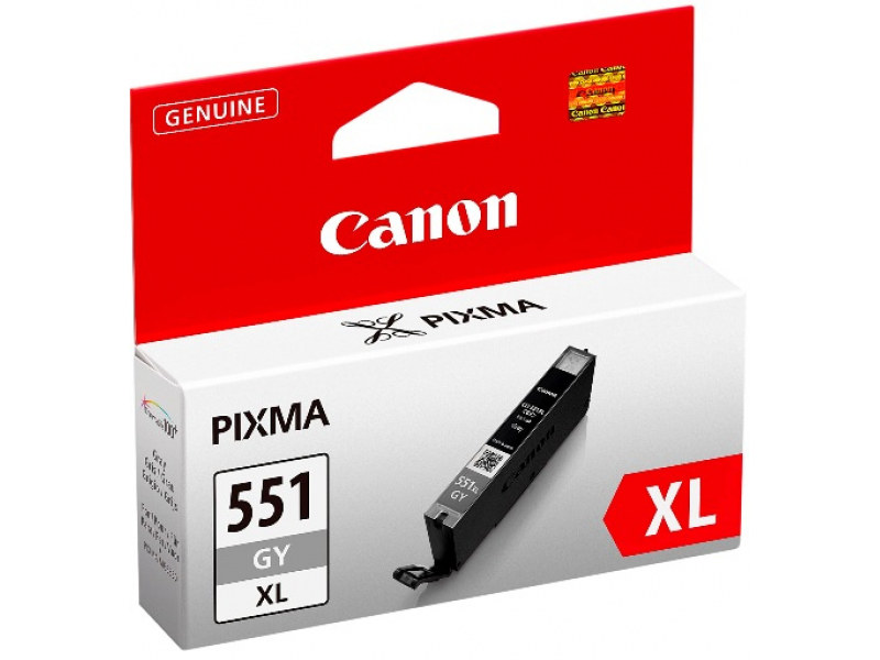 Original Canon CLI551GY XL | 6447B001 Tinte Grau XL