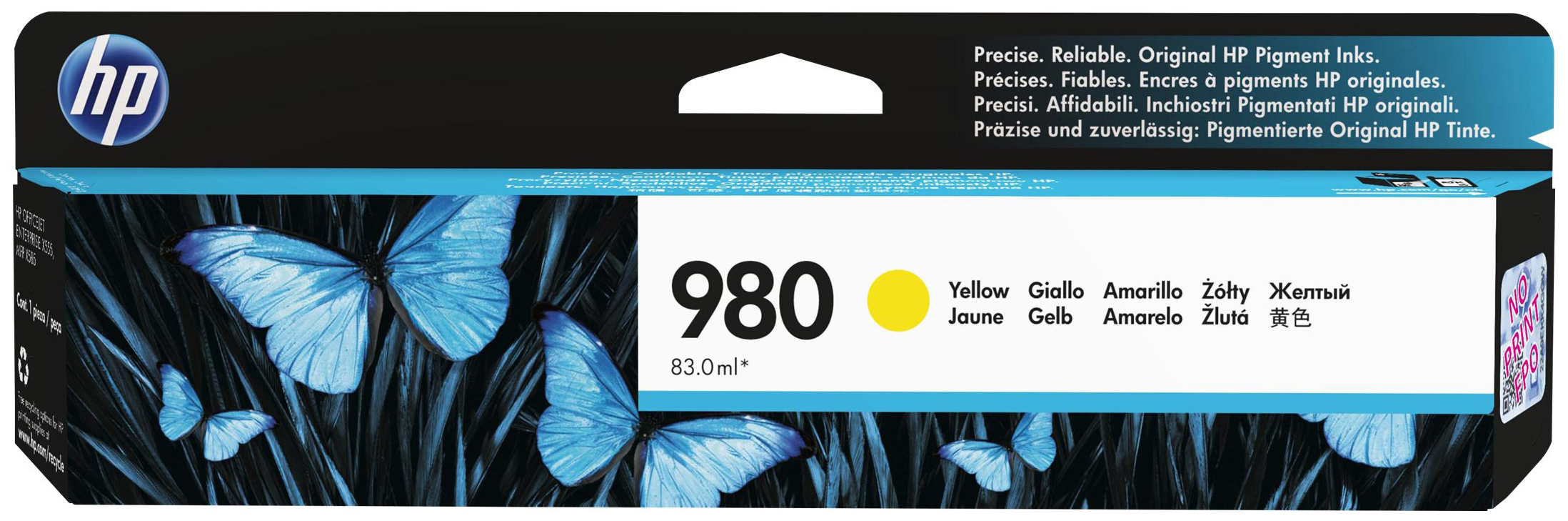 Original HP 980 | D8J09A Tinte Gelb ( 2024 )