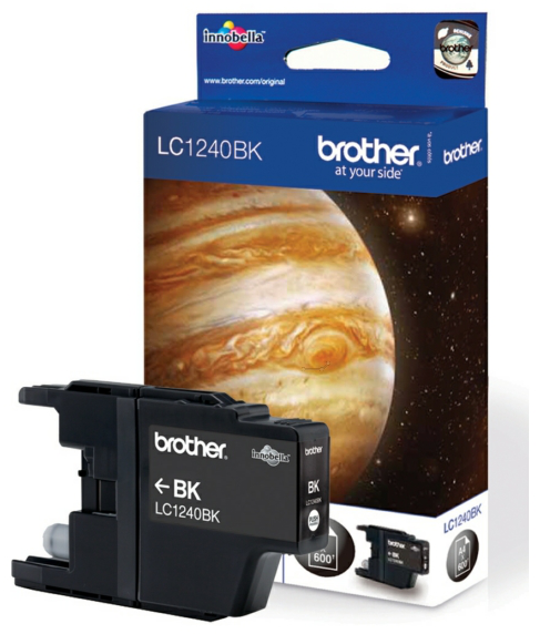 Original Brother LC1240BK Tinte Schwarz