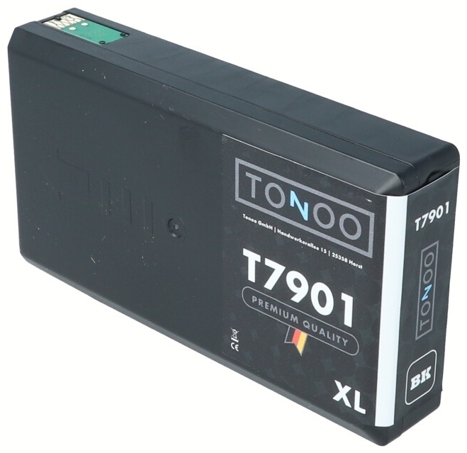 Tonoo® Tinte ersetzt Epson 79XL | T7901XL | C13T79014010 Schwarz XL