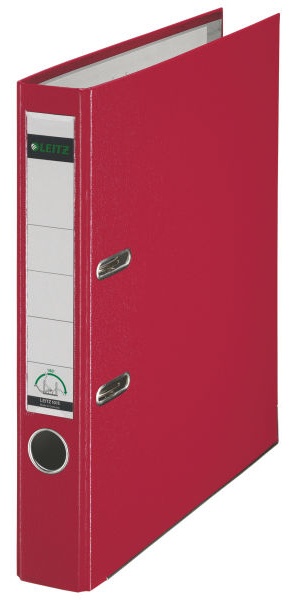 Leitz Ordner 1015 | DIN A4 | 5,2 cm | Rot
