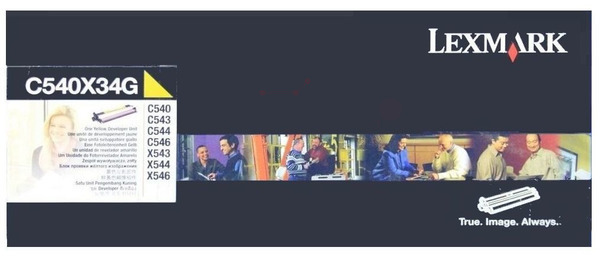 Original Lexmark C540X34G Entwicklereinheit Gelb