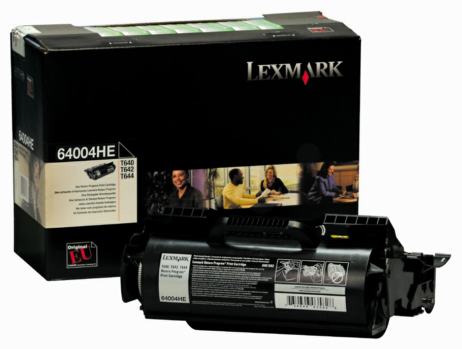 Original Lexmark 64054HE Toner Schwarz