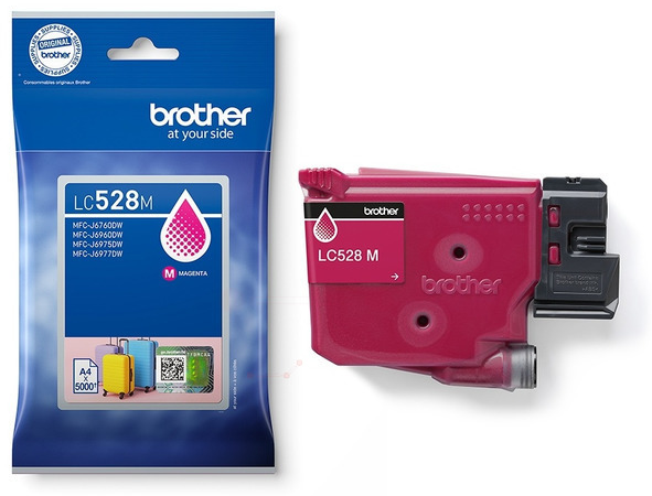 Original Brother LC528M Tintenpatrone Magenta XL