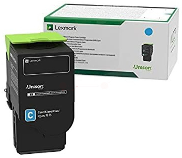 Original Lexmark 78C0X20 Toner Cyan XL