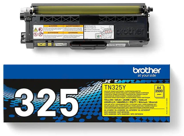 Original Brother TN325Y Toner Gelb XL