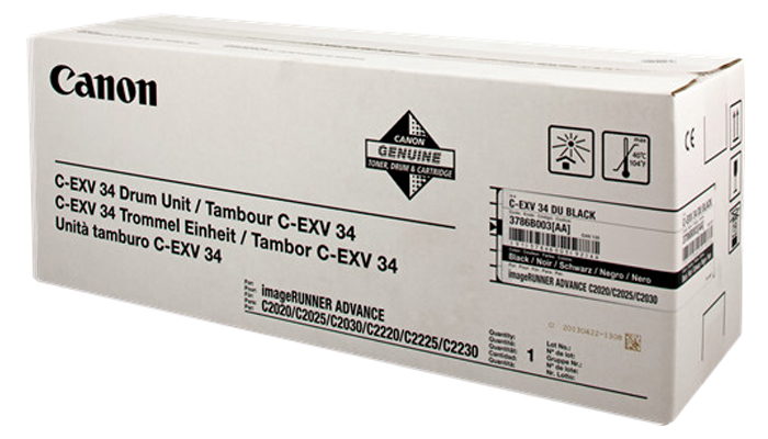 Original Canon CEXV34 | 3786B003 Trommel Schwarz ( B-Verpackung )