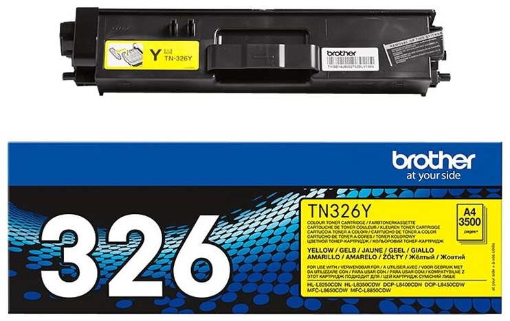 Original Brother TN326Y Toner Gelb XL
