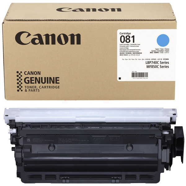 Original Canon 081 | 7332C001 Toner Cyan