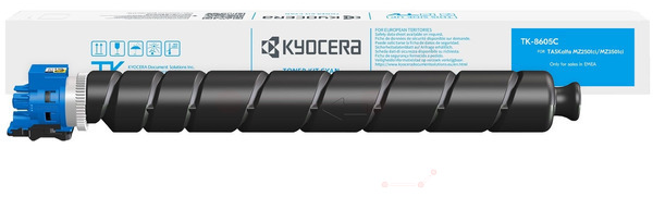 Original Kyocera TK8605C | 1T0C2MCNL1 Toner Cyan XL
