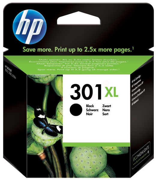 Original HP 301XL | CH563EE Tinte Schwarz