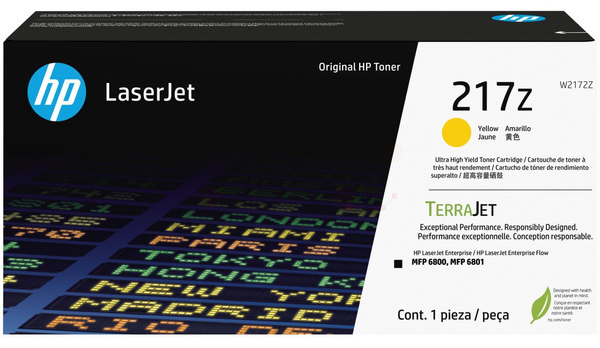 HP 217Z (W2172Z) gelb Tonerkartusche