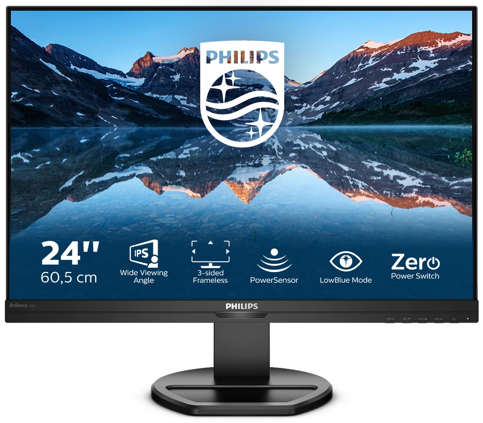 Philips B Line | 240B9/00 Monitor 24,1 zoll | 61,2 cm | WUXGA | 1920 x 1200 | Schwarz