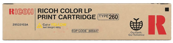 Original Ricoh Type 260 | 888447 Toner Gelb