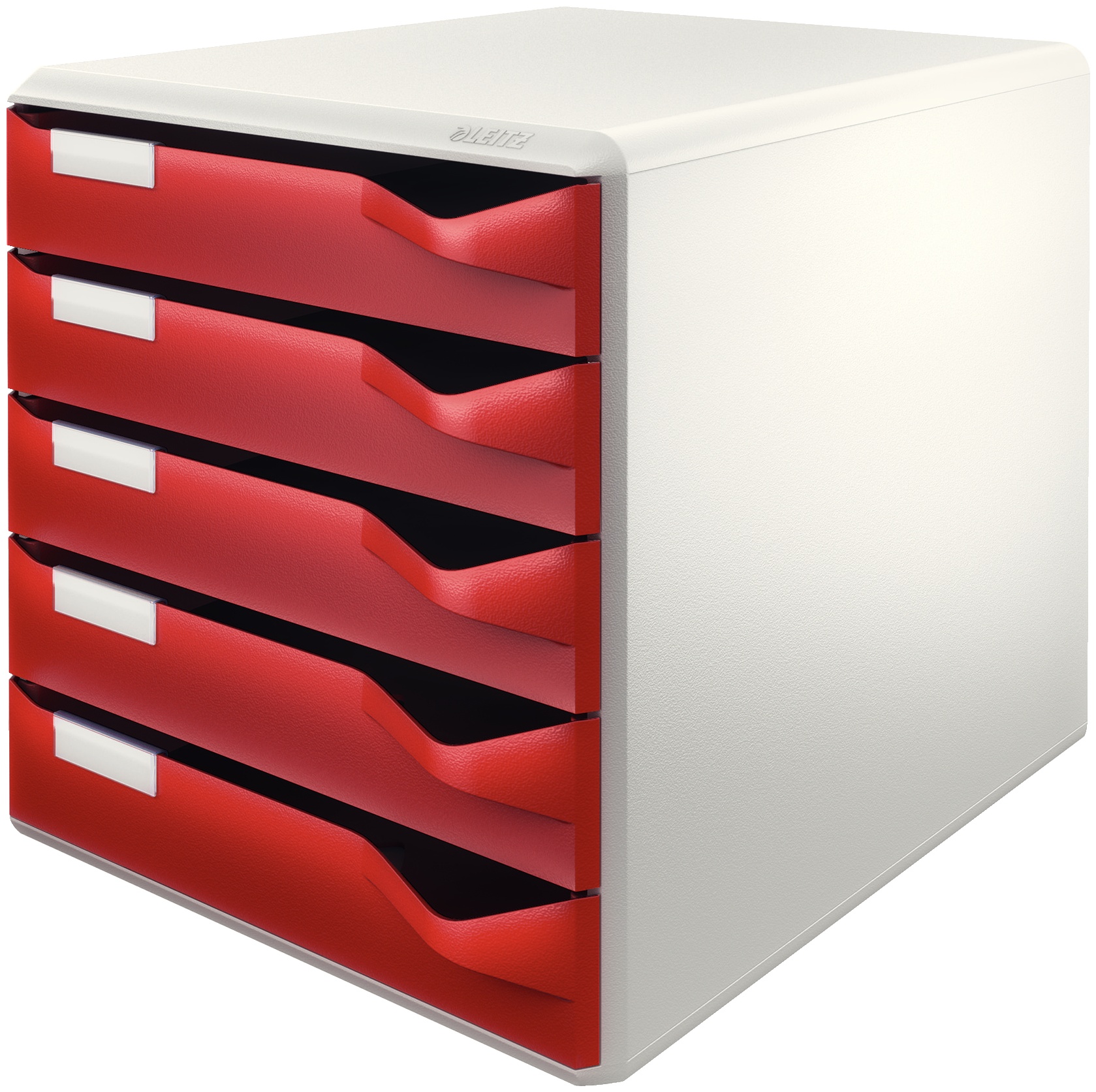 Leitz Schubladenbox | Bordeaux, Grau | Polystyrene
