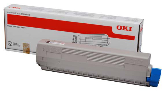 Original OKI 44844616 Toner Schwarz