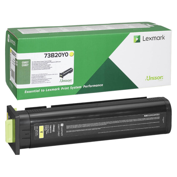 Original Lexmark 73B20Y0 Toner Gelb