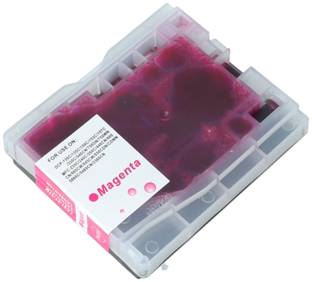 Tonoo® Tinte ersetzt Brother LC1000M Magenta
