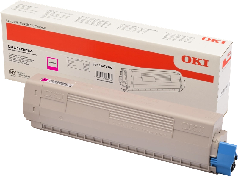 Original OKI 46471102 Toner Magenta