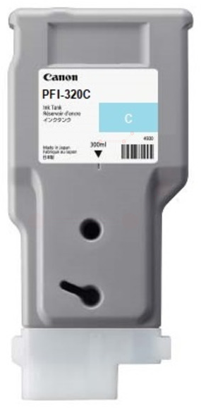 Original Canon PFI320C | 2891C001 Tinte Cyan XL ( 04.2026 )