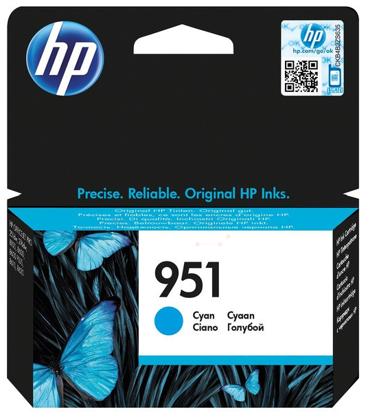 Original HP 951 | CN050AE Tinte Cyan