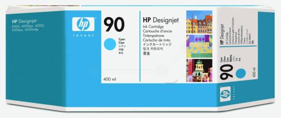Original HP C5085A | 90 Tinte Gelb XL ( 3 Stück )