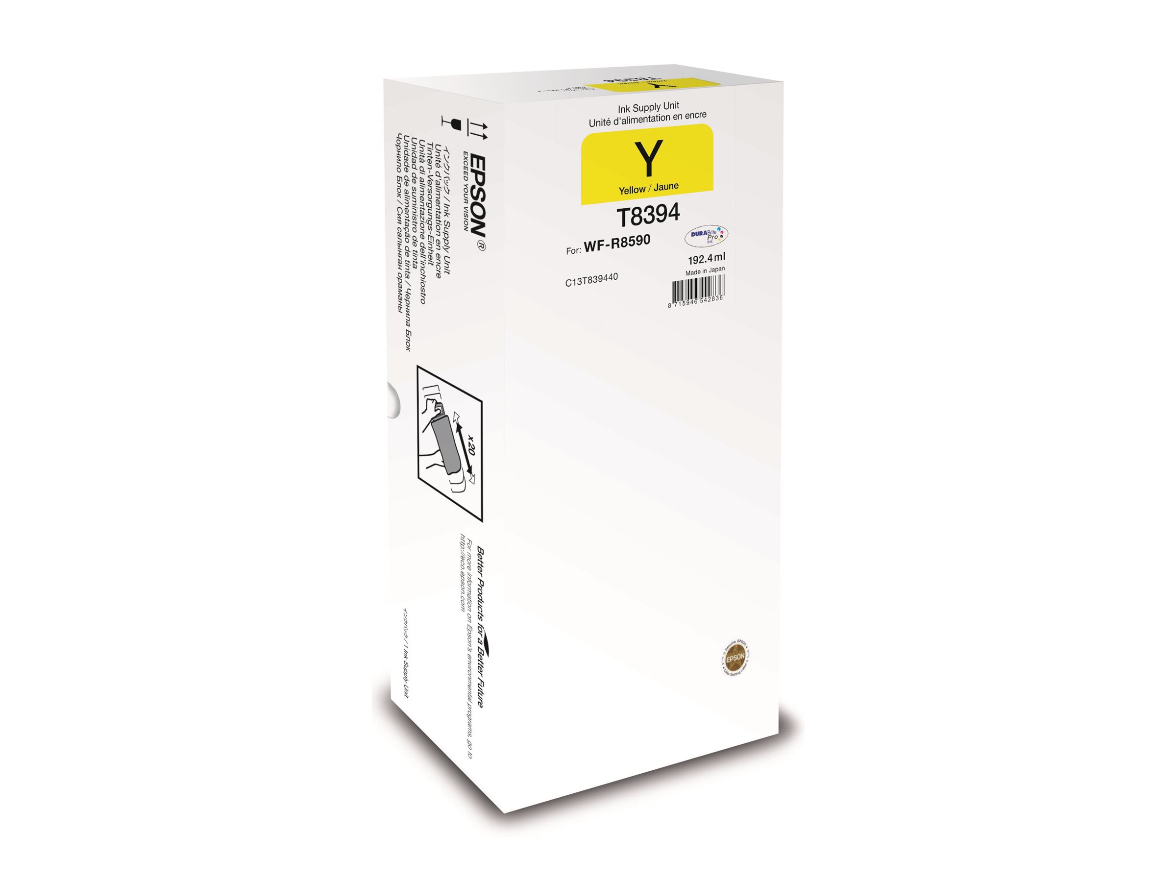 Original Epson T8394 | C13T839440 | C13T83944N Tinte Gelb