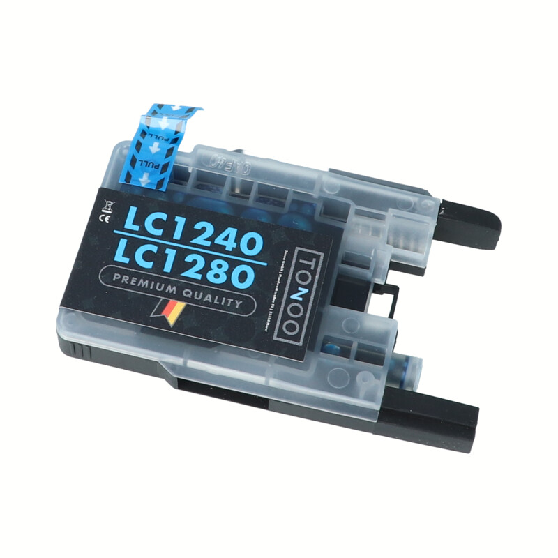 Tonoo® Tinte ersetzt Brother LC1280XLC Cyan XL