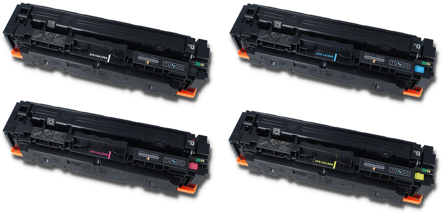 Tonoo® Toner ersetzt HP 410A BK|C|M|Y Spar Set