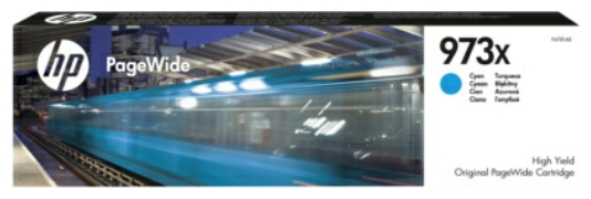 Original HP 973X | F6T81AE | Tinte Cyan XL ( 2024 - 2025 )